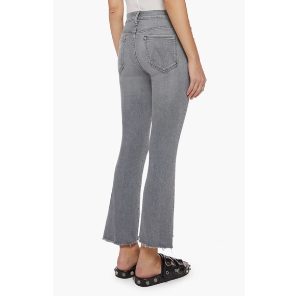 MOTHER The Insider Crop Step Fray Jeans - Picture 2 of 11